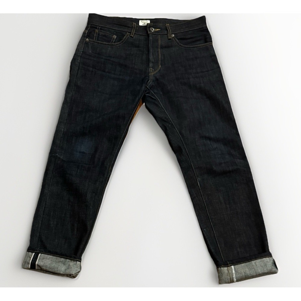 Railcar Fine Goods Selvedge Denim X075 Dark Indigo Made In USA 31x30